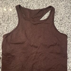Lululemon Ebb to Street Cropped Racerback Tank